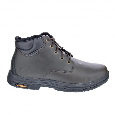 Botines Skechers zapatos Hombre modelo Segment Marrón 