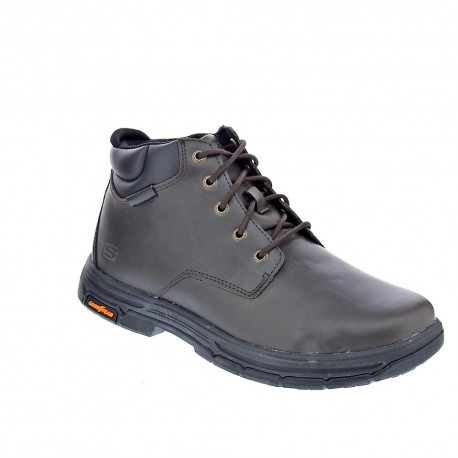 Botines Skechers zapatos Hombre modelo Segment Marrón 