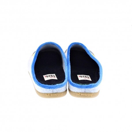 Pantuflas Potatoes zapatos Hombre modelo Slaney Gris 