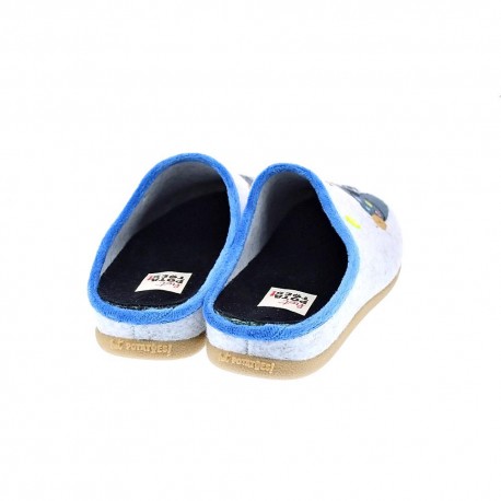 Pantuflas Potatoes zapatos Hombre modelo Slaney Gris 