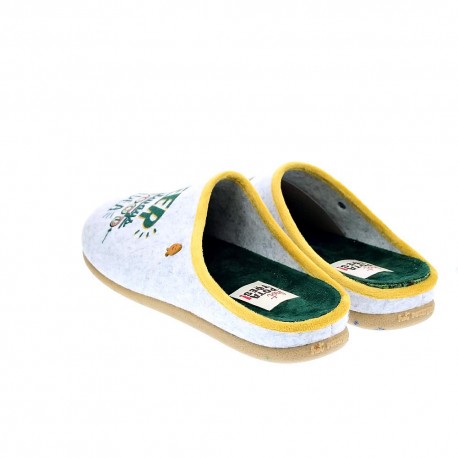 Pantuflas Potatoes zapatos Hombre modelo Cratloe Gris 