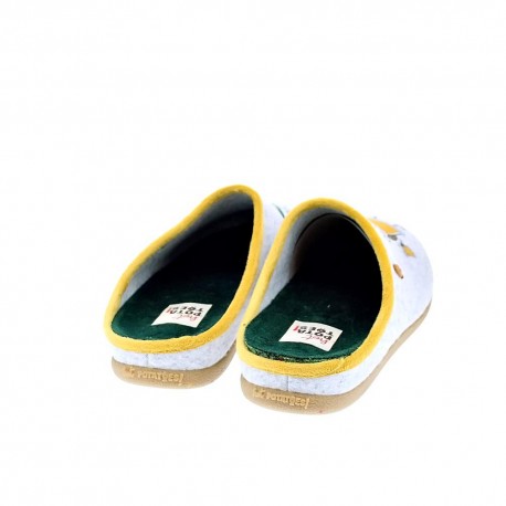 Pantuflas Potatoes zapatos Hombre modelo Cratloe Gris 