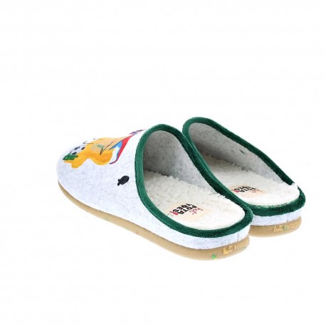 Pantuflas Potatoes zapatos Hombre modelo Louth Gris 