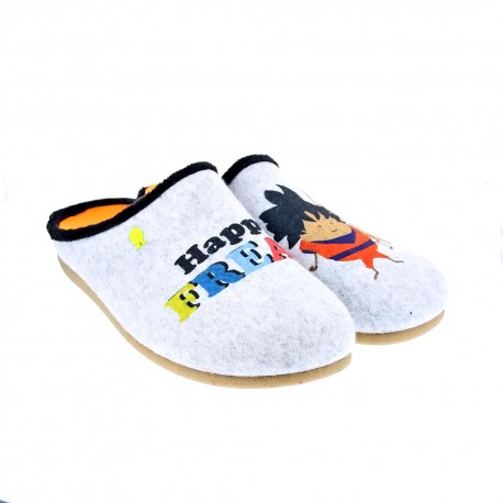 Pantuflas Potatoes zapatos Hombre modelo Prutz Gris 