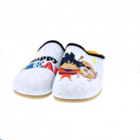 Pantuflas Potatoes zapatos Hombre modelo Prutz Gris 