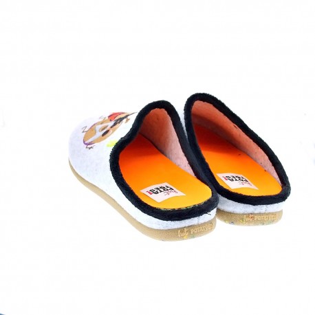 Pantuflas Potatoes zapatos Hombre modelo Prutz Gris 