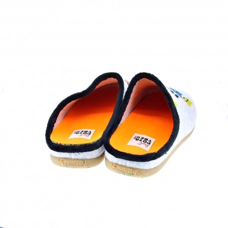 Pantuflas Potatoes zapatos Hombre modelo Prutz Gris 