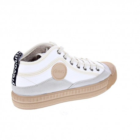 Zapatillas botas Duuo zapatos Mujer modelo Col Cover 001 Blanco 