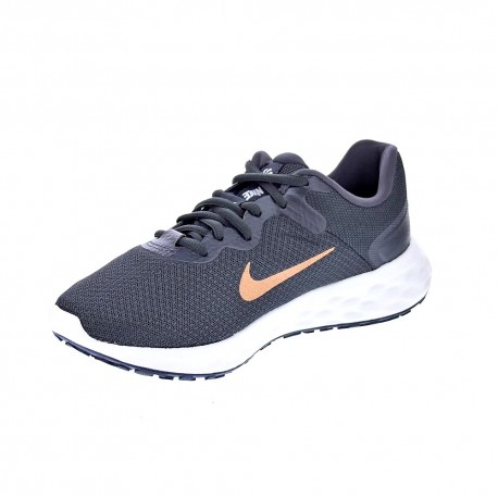 Zapatillas Nike zapatos Mujer modelo Revolution 6 Gris 