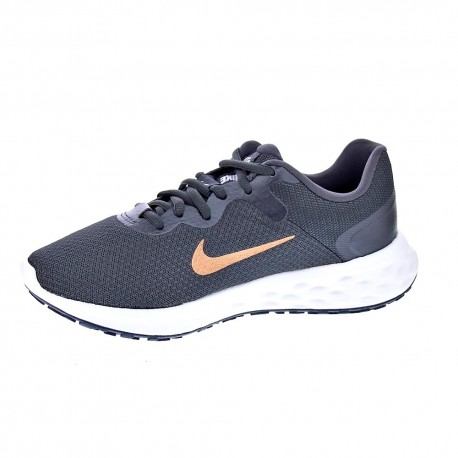Zapatillas Nike zapatos Mujer modelo Revolution 6 Gris 