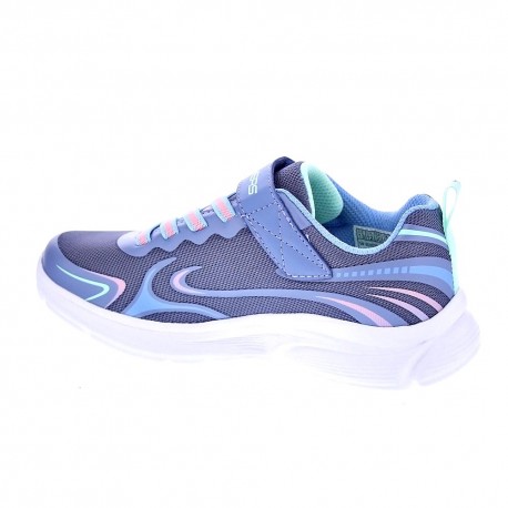 Zapatillas Skechers zapatos Niña modelo Microspec Gris 
