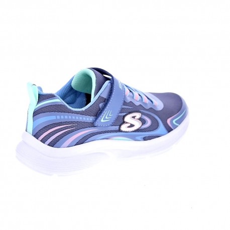 Zapatillas Skechers zapatos Niña modelo Microspec Gris 