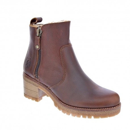 Botines Panama Jack zapatos Mujer modelo Pauline Marrón 