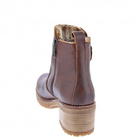 Botines Panama Jack zapatos Mujer modelo Pauline Marrón 