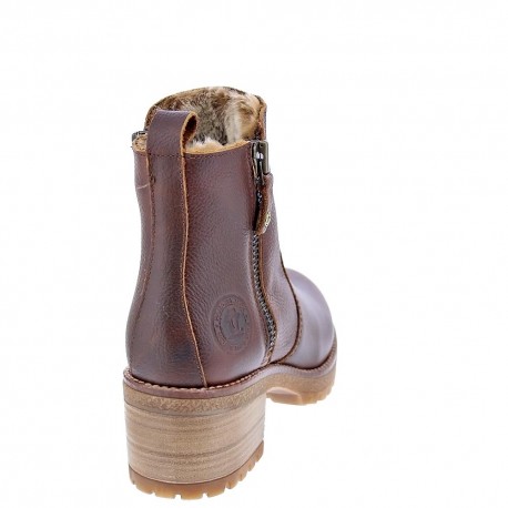 Botines Panama Jack zapatos Mujer modelo Pauline Marrón 