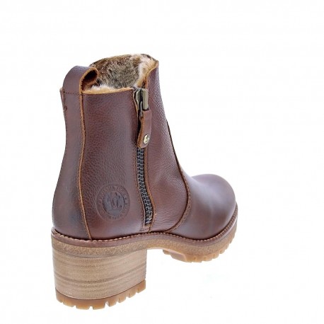 Botines Panama Jack zapatos Mujer modelo Pauline Marrón 