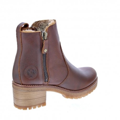 Botines Panama Jack zapatos Mujer modelo Pauline Marrón 