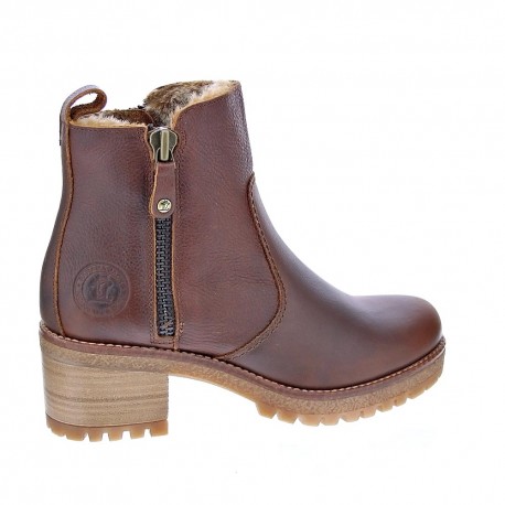 Botines Panama Jack zapatos Mujer modelo Pauline Marrón 