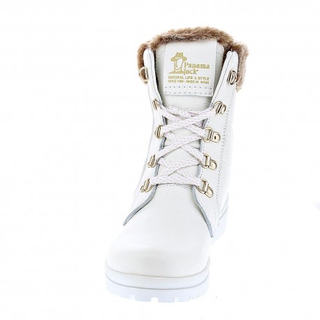Botines Panama Jack zapatos Mujer modelo Bota Panama Jack Tuscani Blanco 