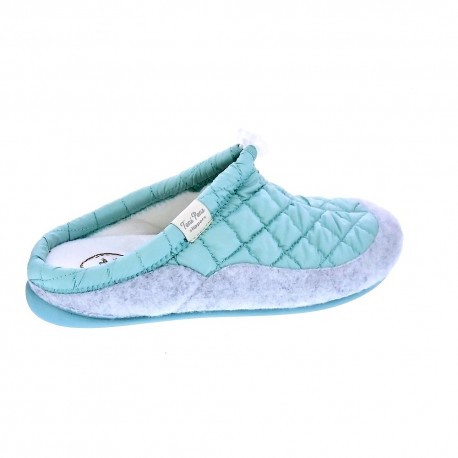 Pantuflas Toni Pons zapatos Mujer modelo Mel-um Verde 