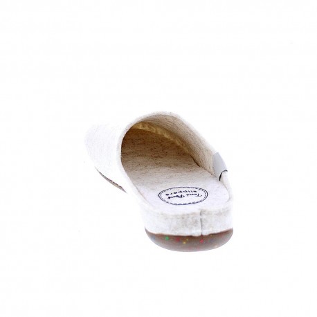 Pantuflas Toni Pons zapatos Mujer modelo Mona Fr Beige 