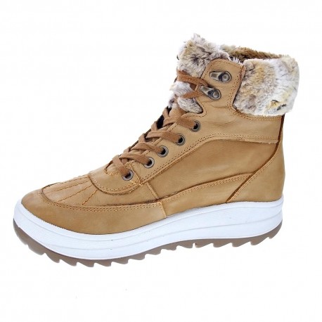 Zapatillas botas Imac zapatos Mujer modelo 259608 Beige 