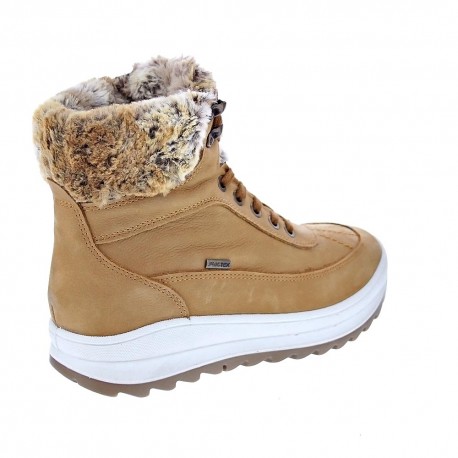 Zapatillas botas Imac zapatos Mujer modelo 259608 Beige 