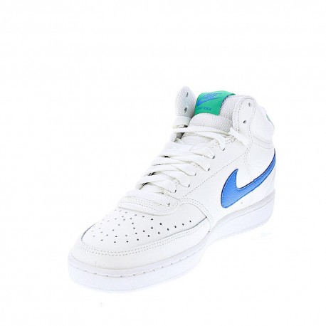 Zapatillas botas Nike zapatos Mujer modelo Court Viion Mid Blanco 
