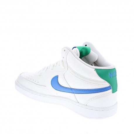 Zapatillas botas Nike zapatos Mujer modelo Court Viion Mid Blanco 