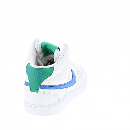Zapatillas botas Nike zapatos Mujer modelo Court Viion Mid Blanco 