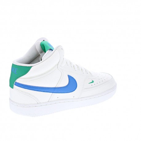 Zapatillas botas Nike zapatos Mujer modelo Court Viion Mid Blanco 