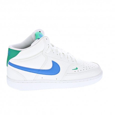 Zapatillas botas Nike zapatos Mujer modelo Court Viion Mid Blanco 
