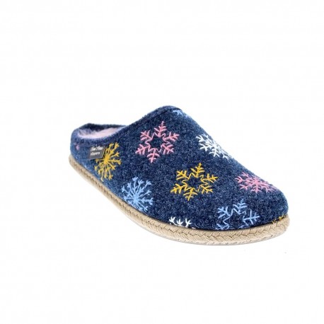 Pantuflas Toni Pons zapatos Mujer modelo Deli-cp Azul 