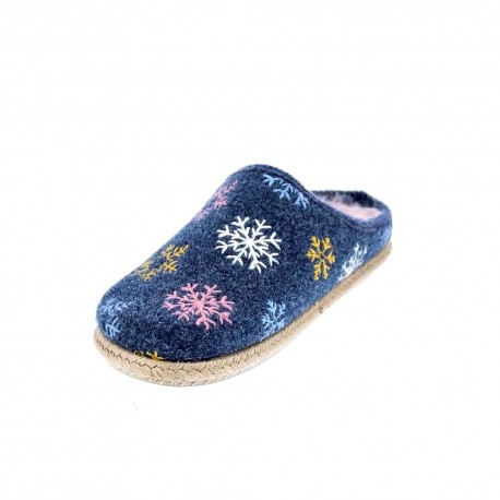 Pantuflas Toni Pons zapatos Mujer modelo Deli-cp Azul 