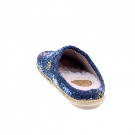 Pantuflas Toni Pons zapatos Mujer modelo Deli-cp Azul 