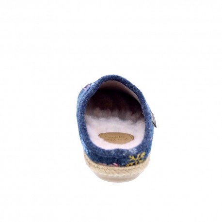 Pantuflas Toni Pons zapatos Mujer modelo Deli-cp Azul 