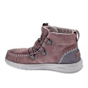 Botines Hey Dude zapatos Mujer modelo Eloise Suede Rosa 