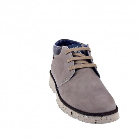 Botines Callaghan zapatos Hombre modelo 52503 Gris 