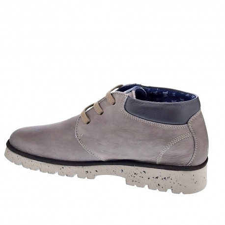 Botines Callaghan zapatos Hombre modelo 52503 Gris 