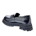 Mocasines Alpe zapatos Mujer modelo 24881805 Negro 