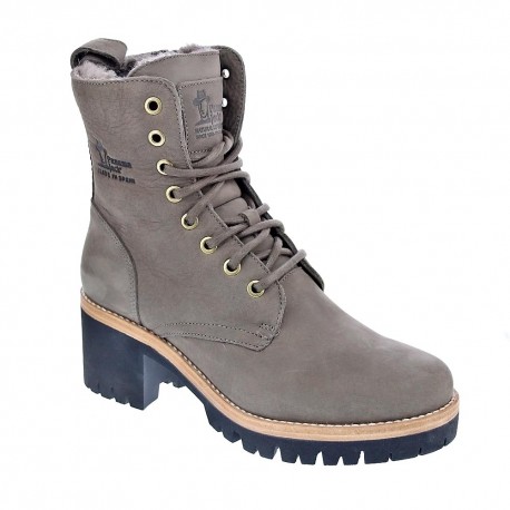 Botines Panama Jack zapatos Mujer modelo Padma Gris 