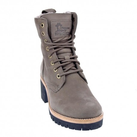 Botines Panama Jack zapatos Mujer modelo Padma Gris 