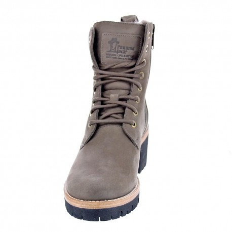 Botines Panama Jack zapatos Mujer modelo Padma Gris 