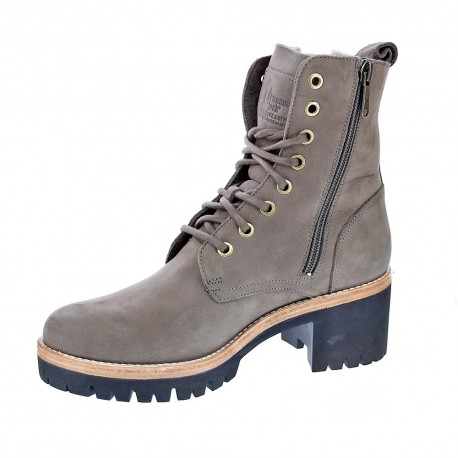 Botines Panama Jack zapatos Mujer modelo Padma Gris 