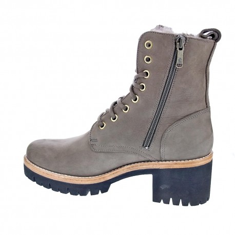 Botines Panama Jack zapatos Mujer modelo Padma Gris 