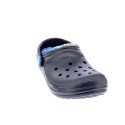 Zuecos Crocs zapatos Mujer modelo Classic Lined Negro 