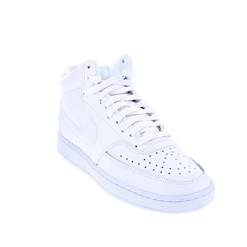 Zapatillas botas Nike zapatos Mujer modelo Court Vision Blanco 