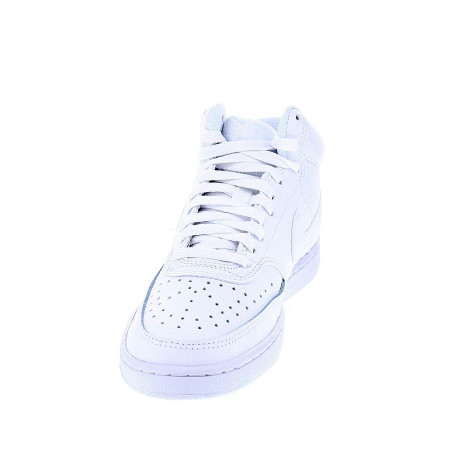 Zapatillas botas Nike zapatos Mujer modelo Court Vision Blanco 