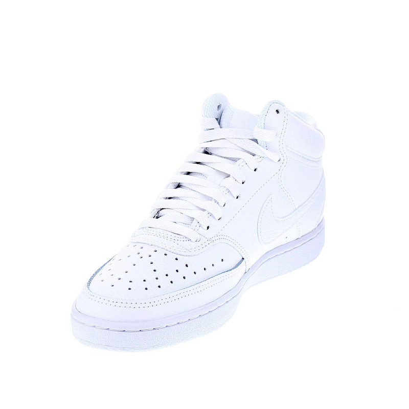 Zapatillas botas Nike zapatos Mujer modelo Court Vision Blanco 