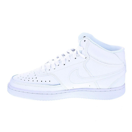 Zapatillas botas Nike zapatos Mujer modelo Court Vision Blanco 